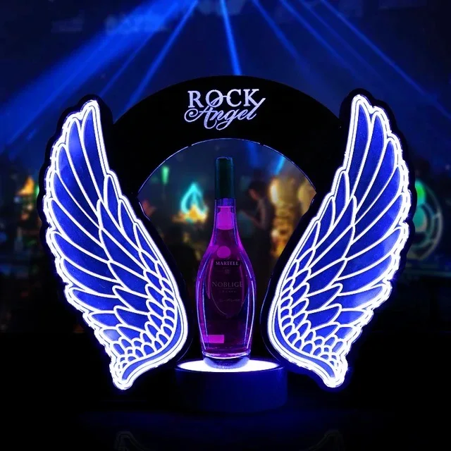 Wine Beer & Deli Reviews - Rechargeable LED Flashing Angel Wings Wine