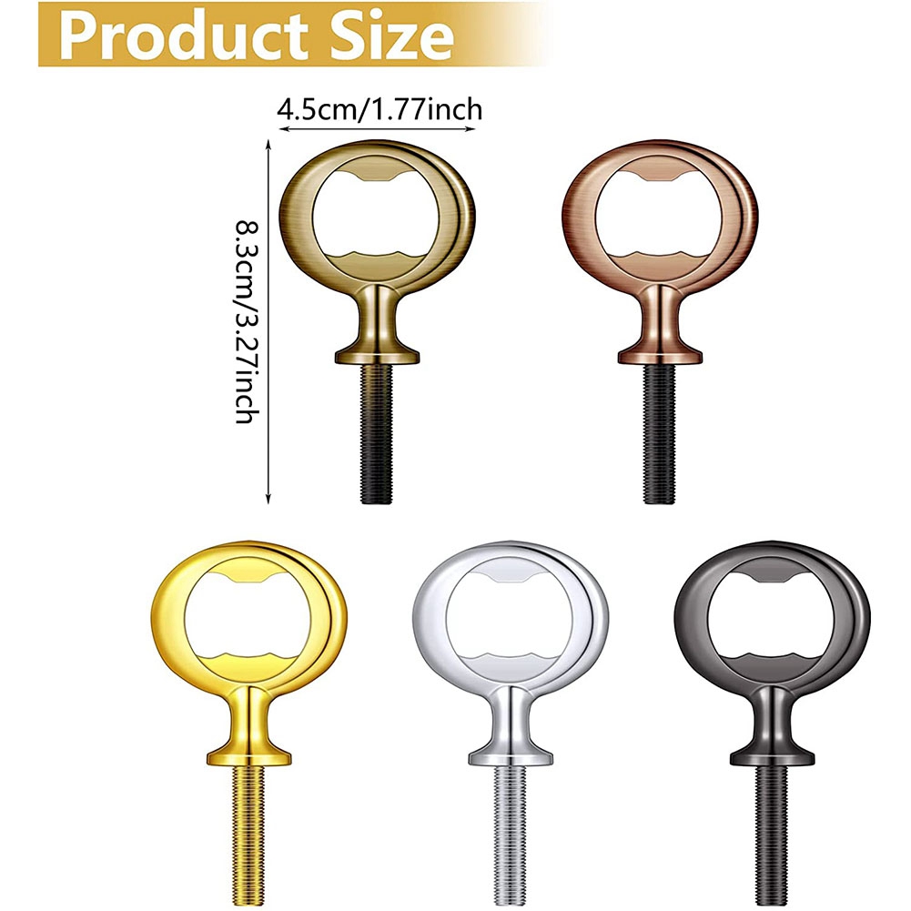 Beer Wine Kit - AEE6-7 Pcs Metal Bottle Opener Blank