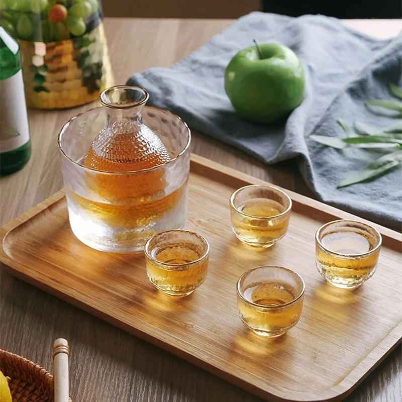 Wine Beer Glass - Glass Beer Cup Set Bar Accessories