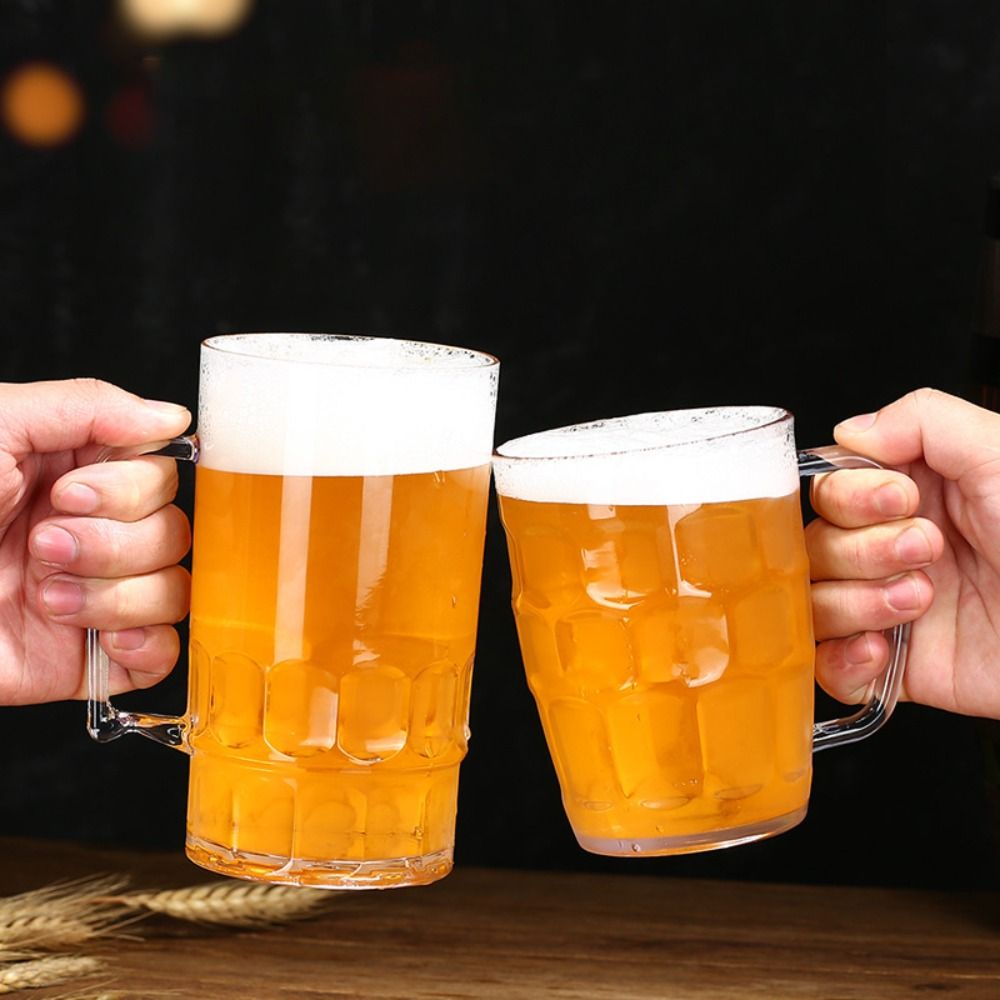 Wine Beer Glass - Creative Imitation Glass Plastic Beer Cup