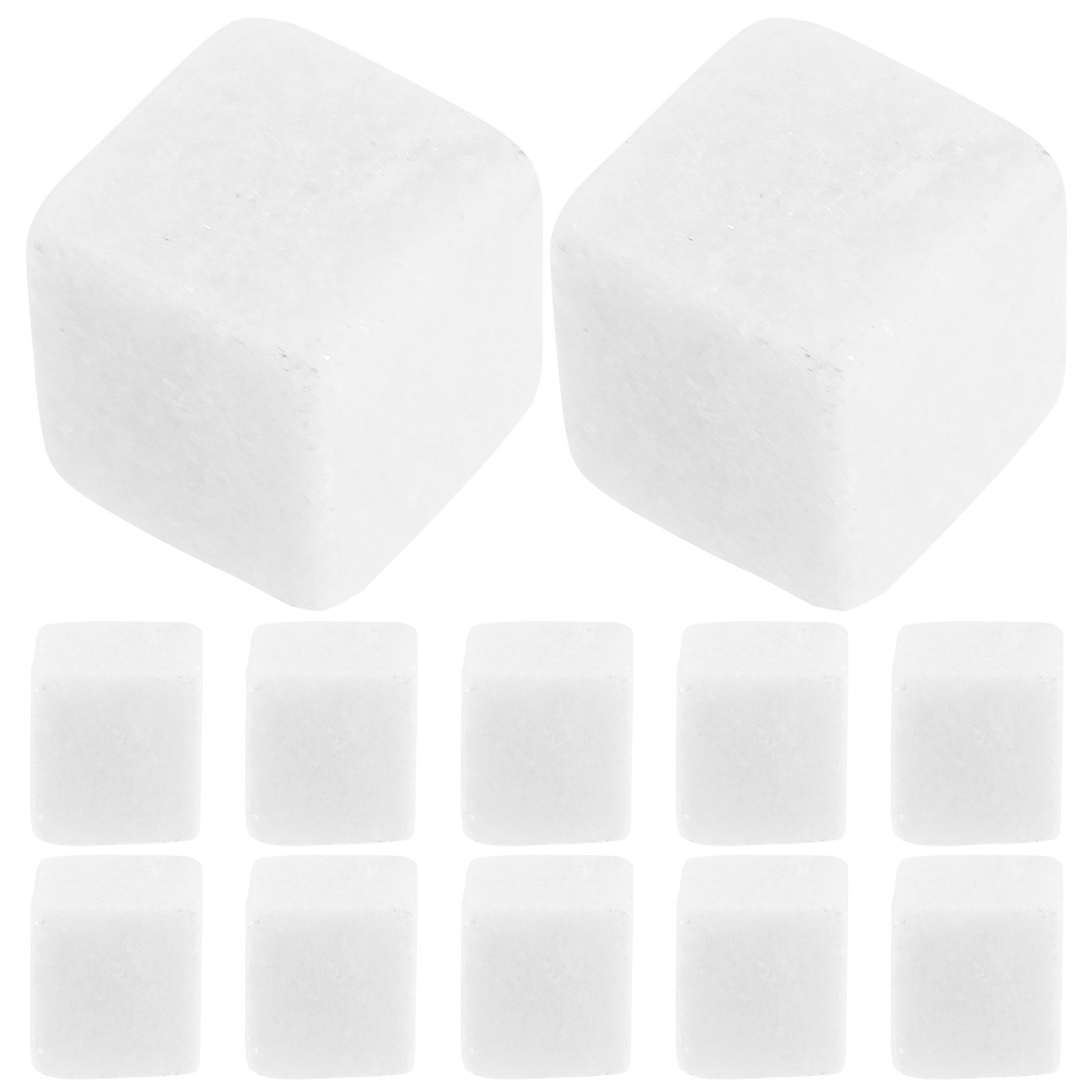 Wine Beer Whiskey - 12Pcs Natural Marble Whiskey Stones Reusable