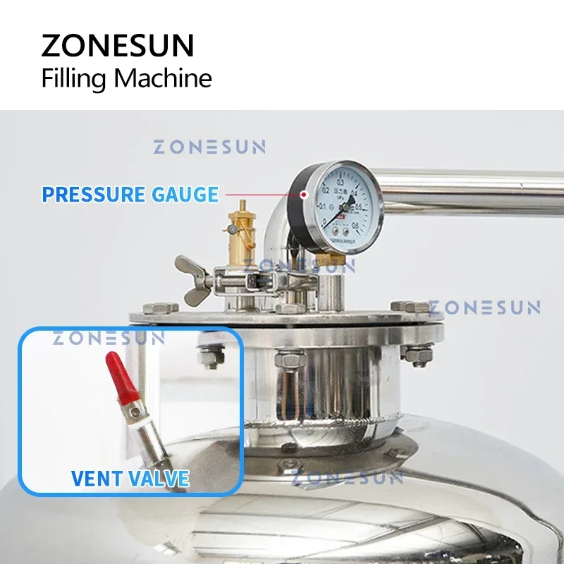Wine Beer & Deli Reviews - ZONESUN Carbonated Drinks Isobaric Filling Machine