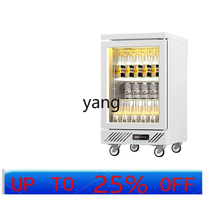 Beer & Wine Grab - CX embedded stainless steel transparent freezer