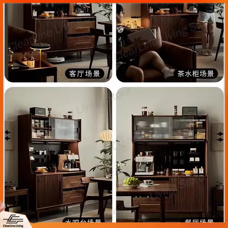 Retro Solid Wood Living Room W - Wine Beer Whiskey recension och pris