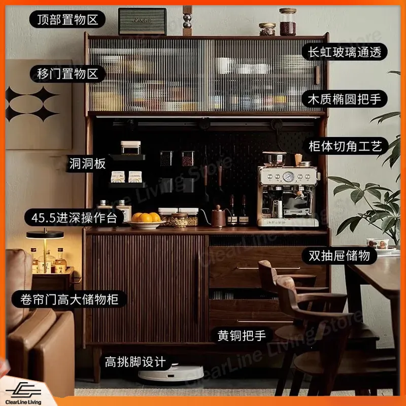 Retro Solid Wood Living Room W - Wine Beer Whiskey recension och pris
