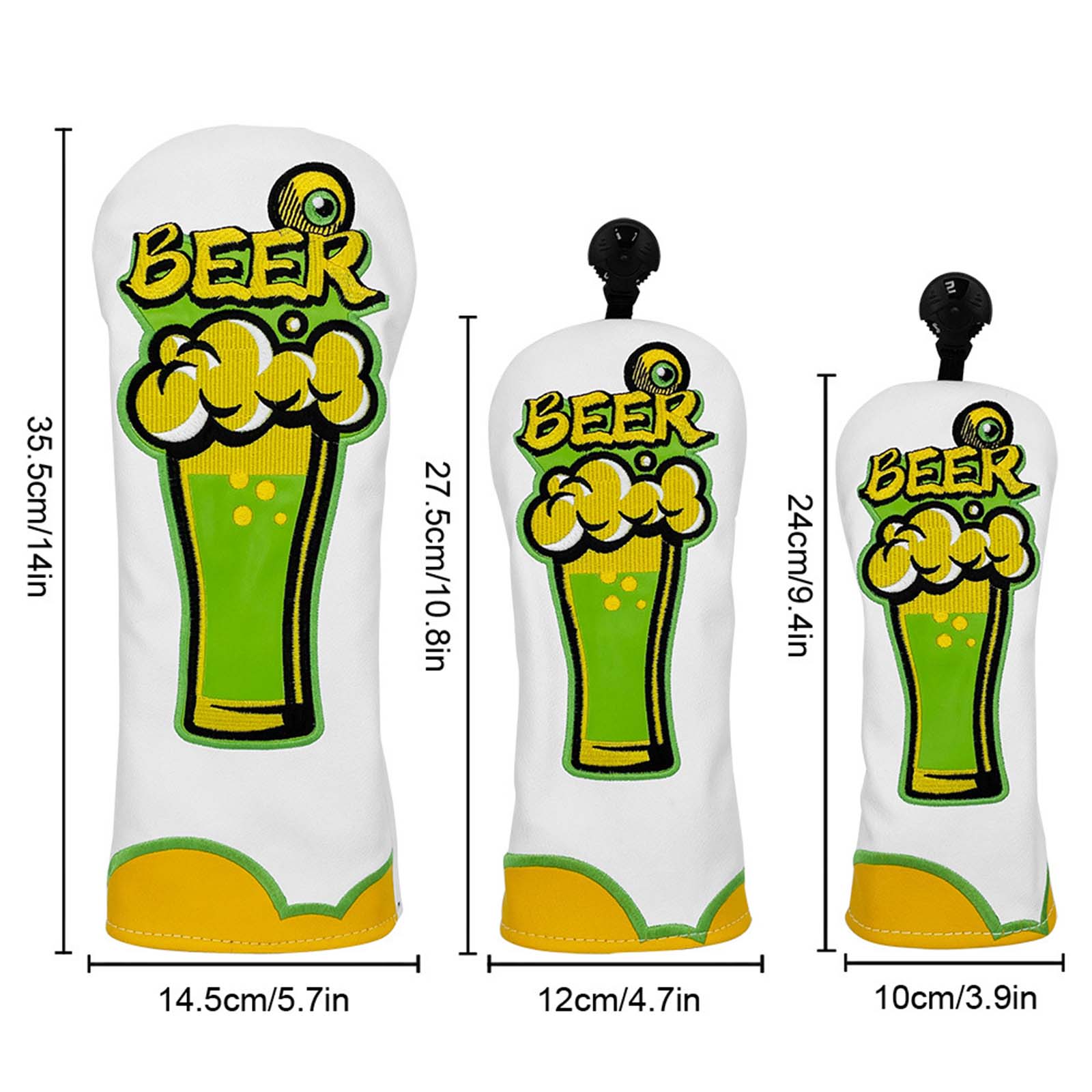 Beer Embroidery PU Leather Gol - Beer & Wine Grab recension och pris