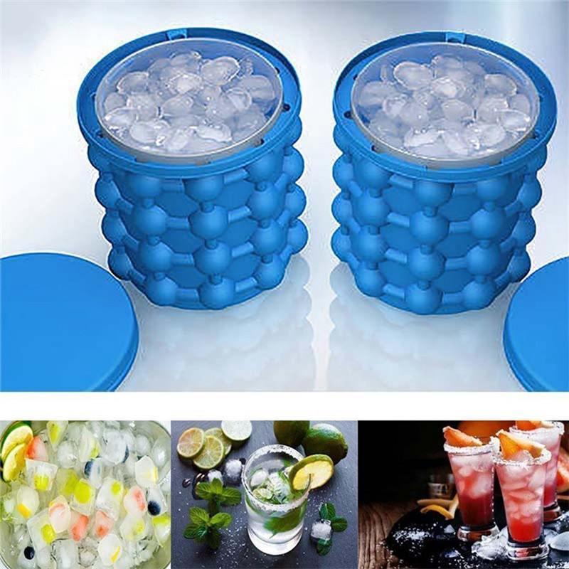 Portable Silicone Ice Cube Mak - Wine Beer Whiskey recension och pris