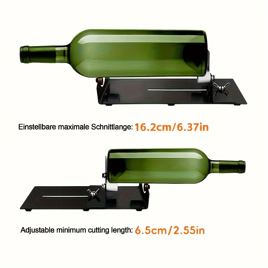 Adjustable Glass Bottle Cutter - Beer Wine Kit recension och pris