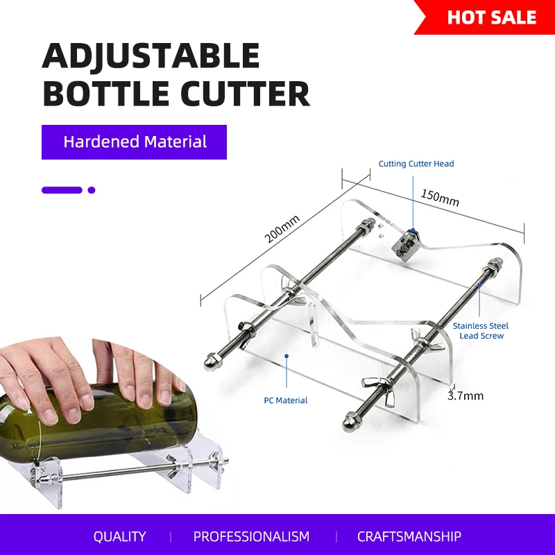 New Glass Bottle Cutter Tool,  - Beer Wine Kit recension och pris