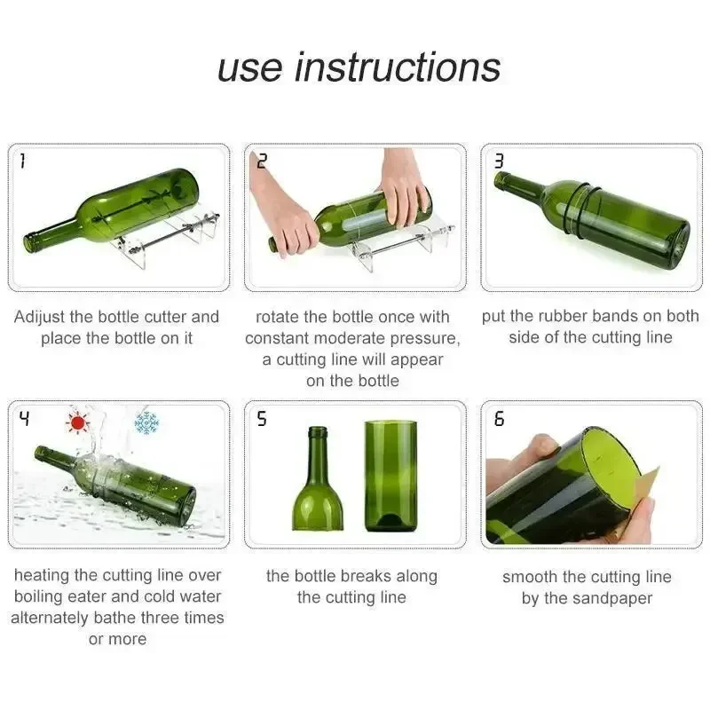 New Glass Bottle Cutter Tool,  - Beer Wine Kit recension och pris