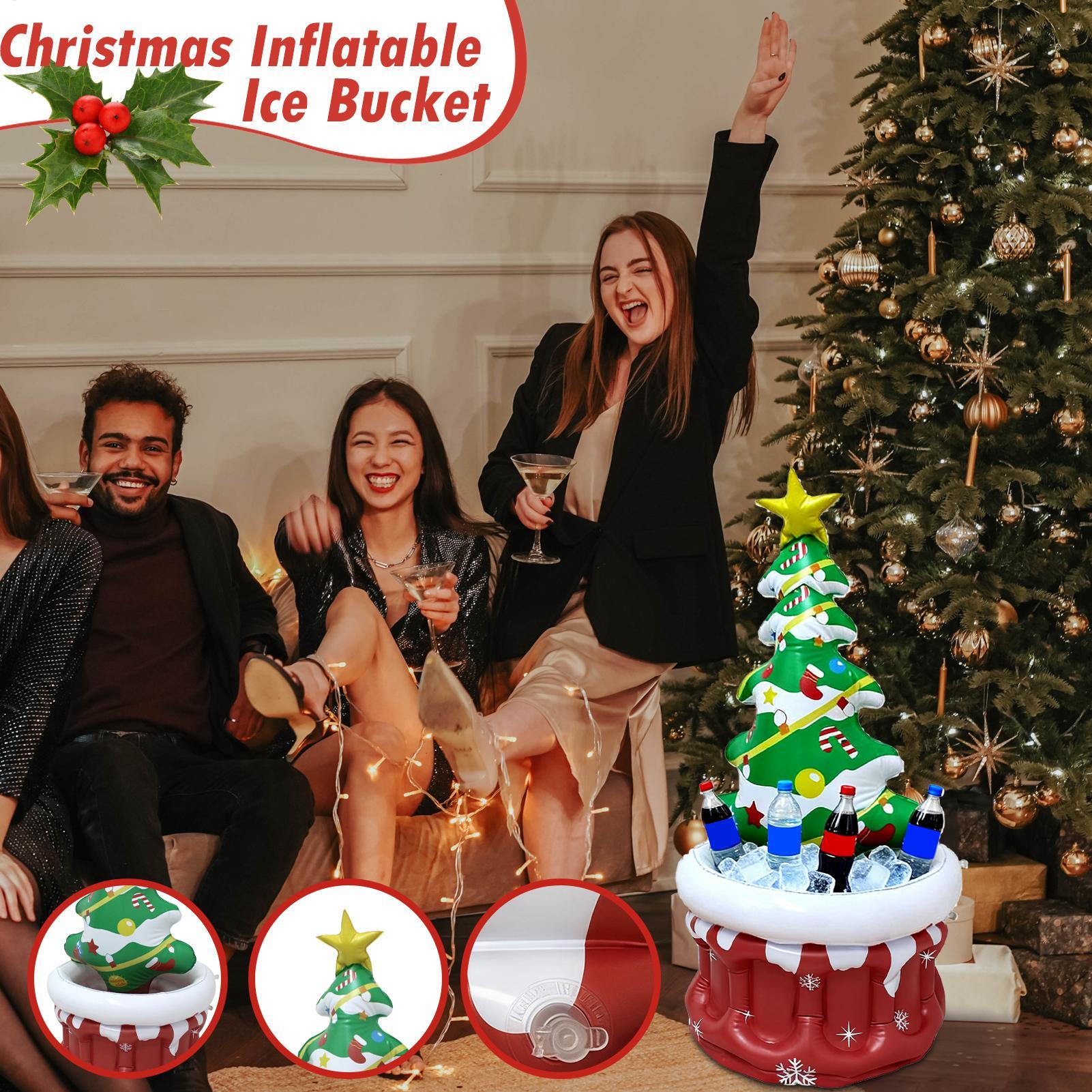 Inflatable Cooler Christmas Tr - Beer And Wine Festival recension och pris