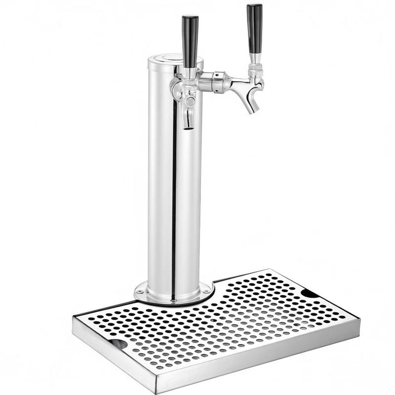Kegerator Tower Kit, Dual Taps - Beer Wine Kit recension och pris
