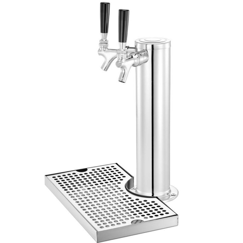 Kegerator Tower Kit, Dual Taps - Beer Wine Kit recension och pris