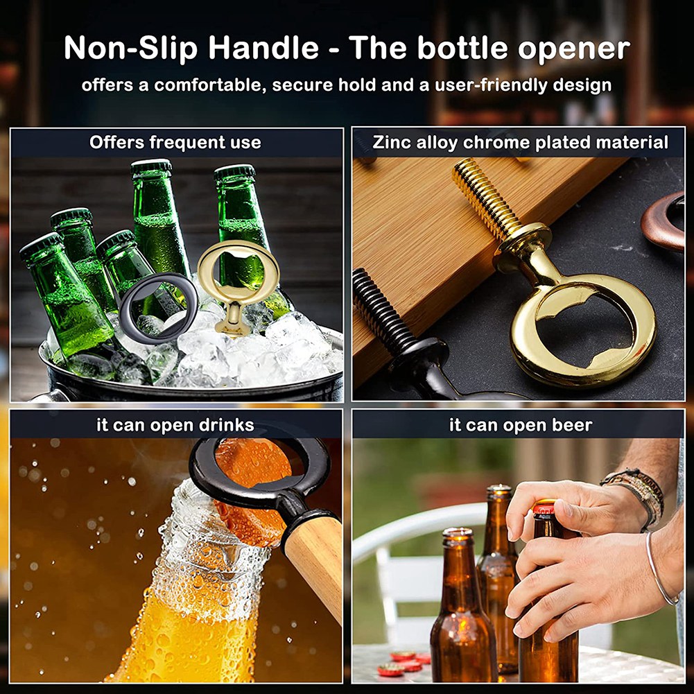 AEE6-7 Pcs Metal Bottle Opener - Beer Wine Kit recension och pris