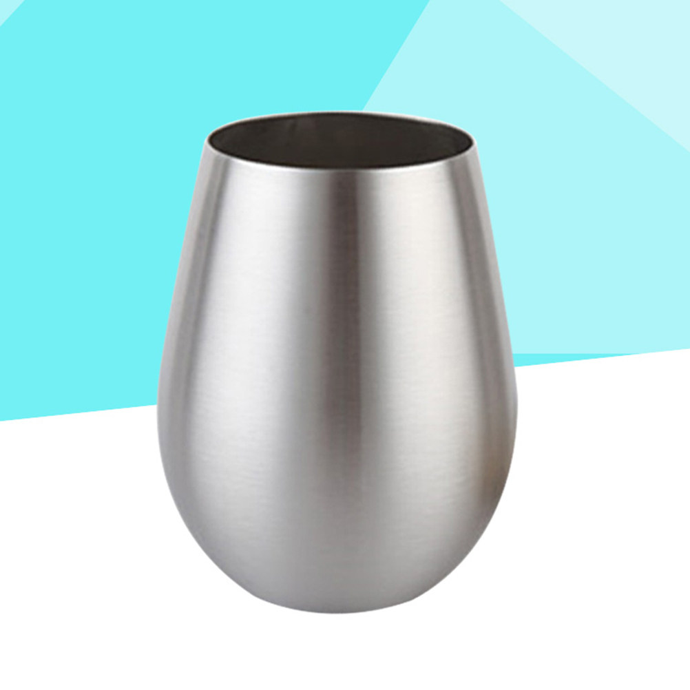 18Oz Stainless Steel Egg Shape - Wine Beer Glass recension och pris
