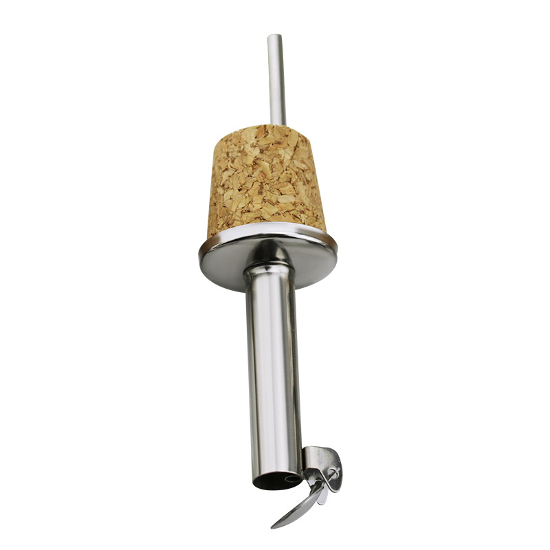 Wooden Cork Red Wine Pourer Oi - Wine Beer Tasting recension och pris