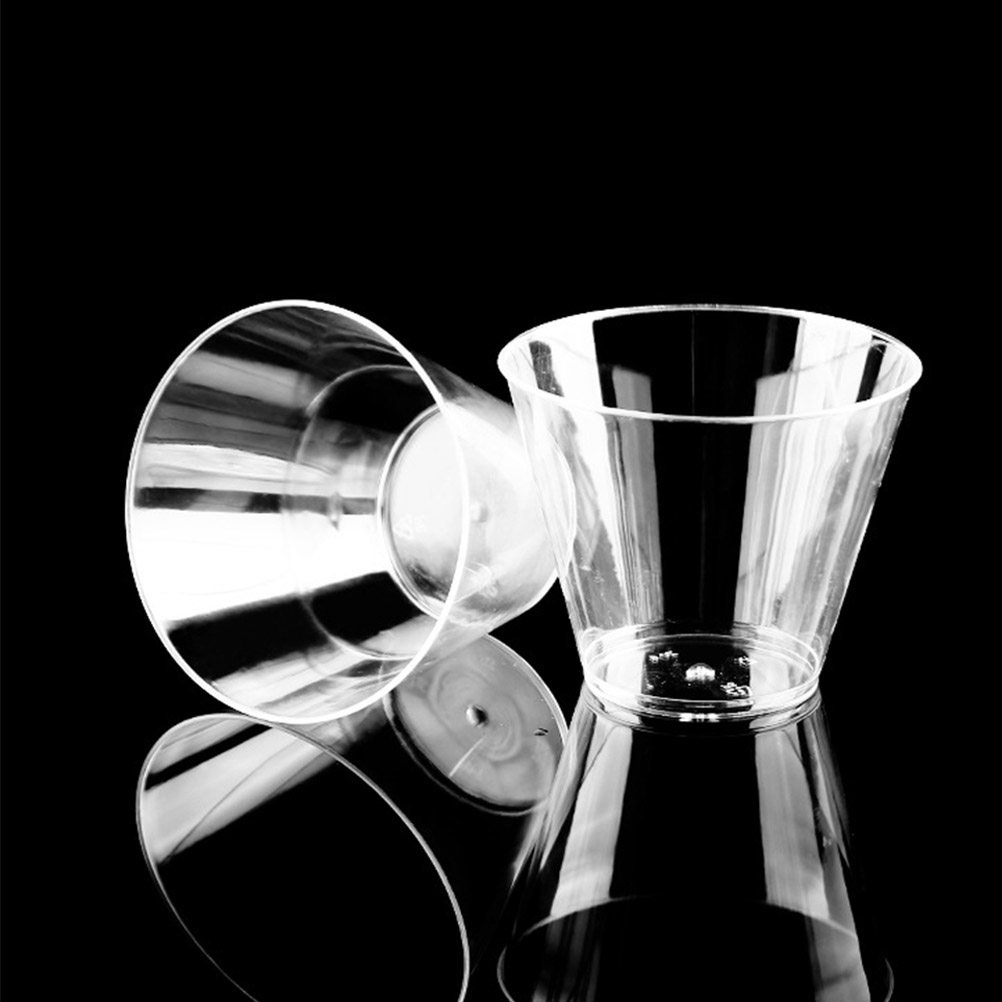 50Pcs Transparent Disposable H - Wine Beer Tasting recension och pris
