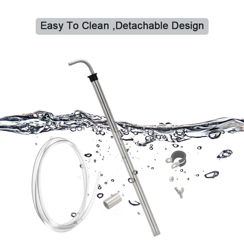 Stainless Steel Beer Siphon Wi - Beer Wine Kit recension och pris