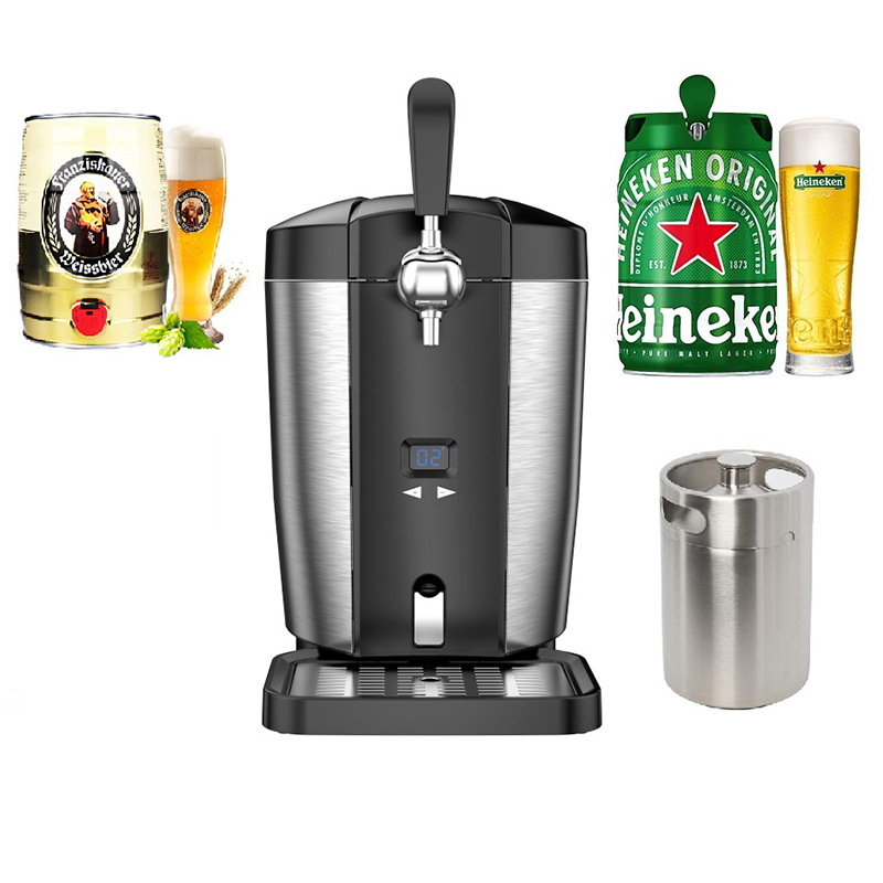 5L Stainless Steel Mini Beer K - Wine Draft Beer recension och pris