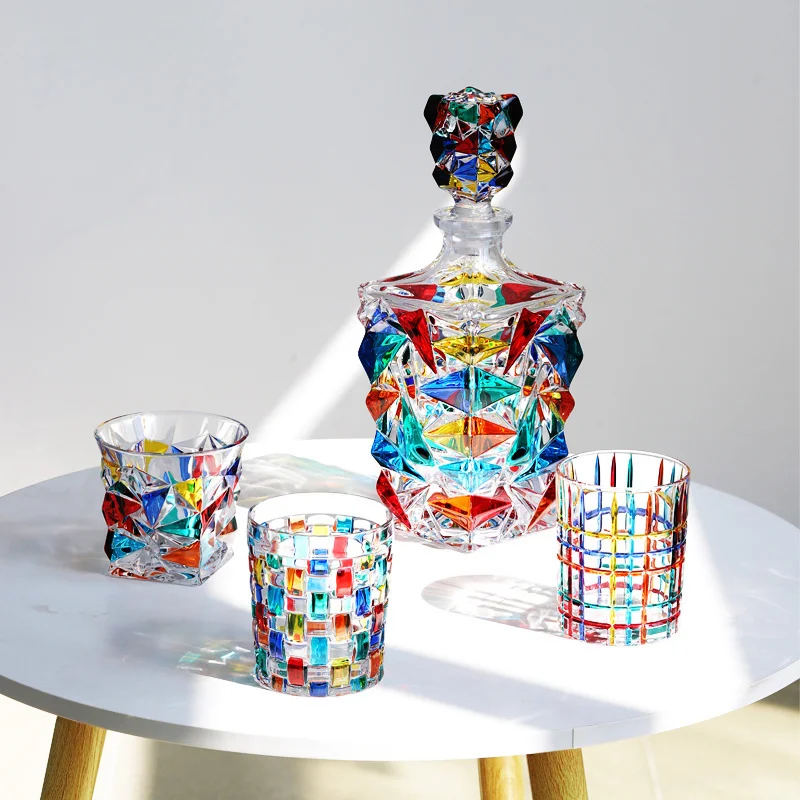 Colorful Whisky Crystal Cup It - Wine Beer Tasting recension och pris