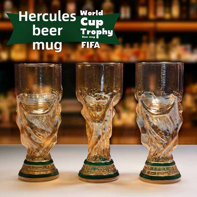 FIFA 2026 Soccer Trophy Beer G - Wine Beer Glass recension och pris