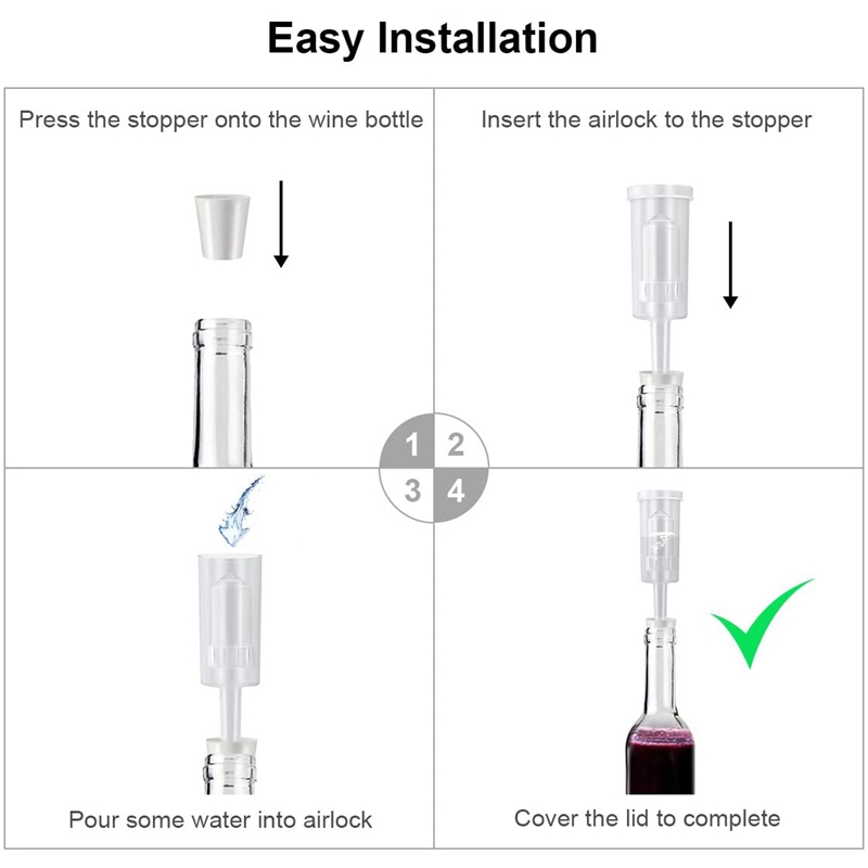 AC88-Fermentation Lids Airlock - Beer Wine Kit recension och pris