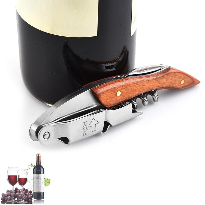Portable Wine Corkscrew Opener - Beer Wine Kit recension och pris