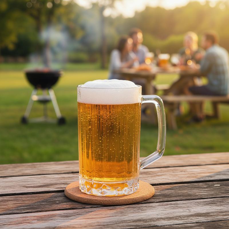 1PCS Acrylic Beer Mug 500ML Un - Wine Beer Glass recension och pris