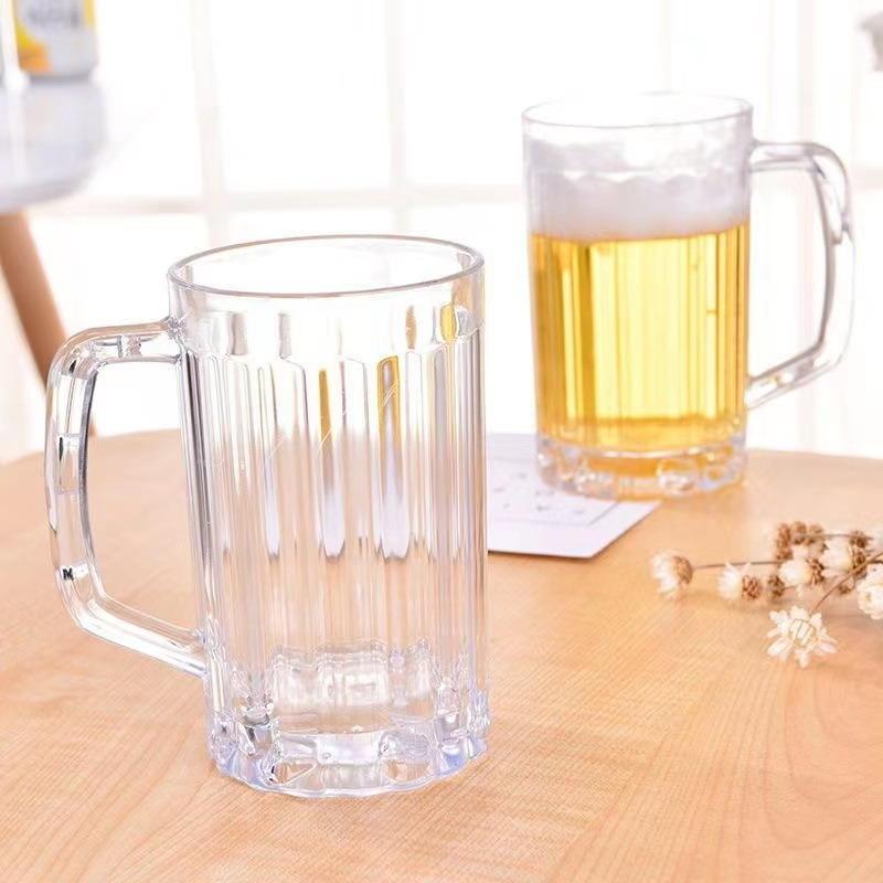 1PCS Acrylic Beer Mug 500ML Un - Wine Beer Glass recension och pris