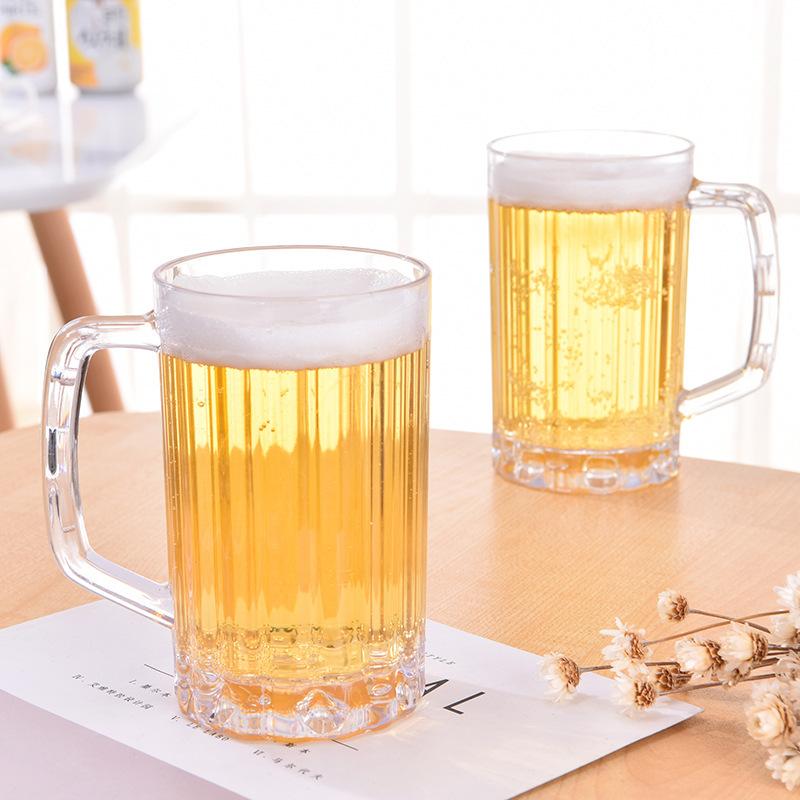 1PCS Acrylic Beer Mug 500ML Un - Wine Beer Glass recension och pris