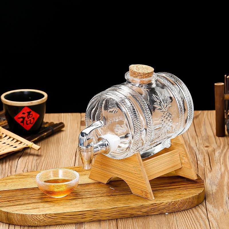 1L Glass Whiskey Barrel Wine B - Wine Beer Whiskey recension och pris
