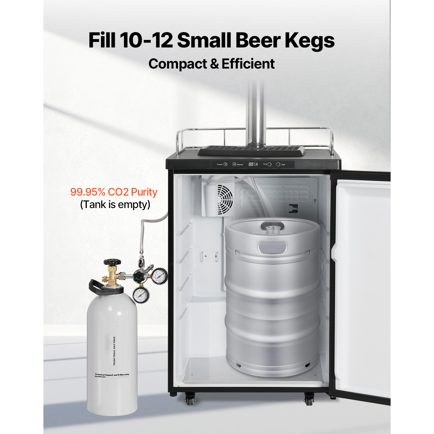 SucceBuy CO2 Tank 10 lbs New A - Beer & Wine Grab recension och pris