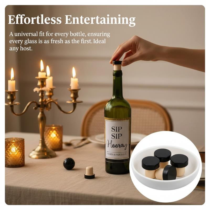 10Pcs Replacement Reusable Cor - Wine Beer Tasting recension och pris