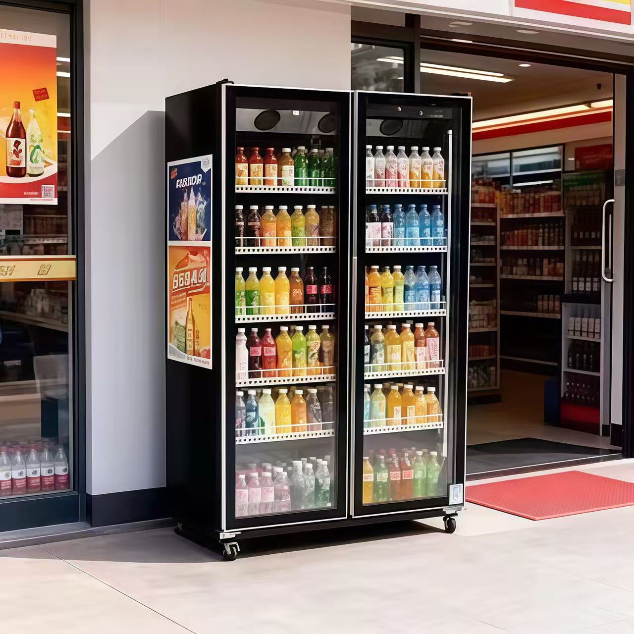 Double-door Air-cooled Refrige - Beer & Wine Grab recension och pris